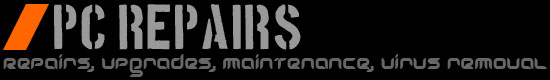 We can repair and update pc's as well as remove viruses and give a general health check